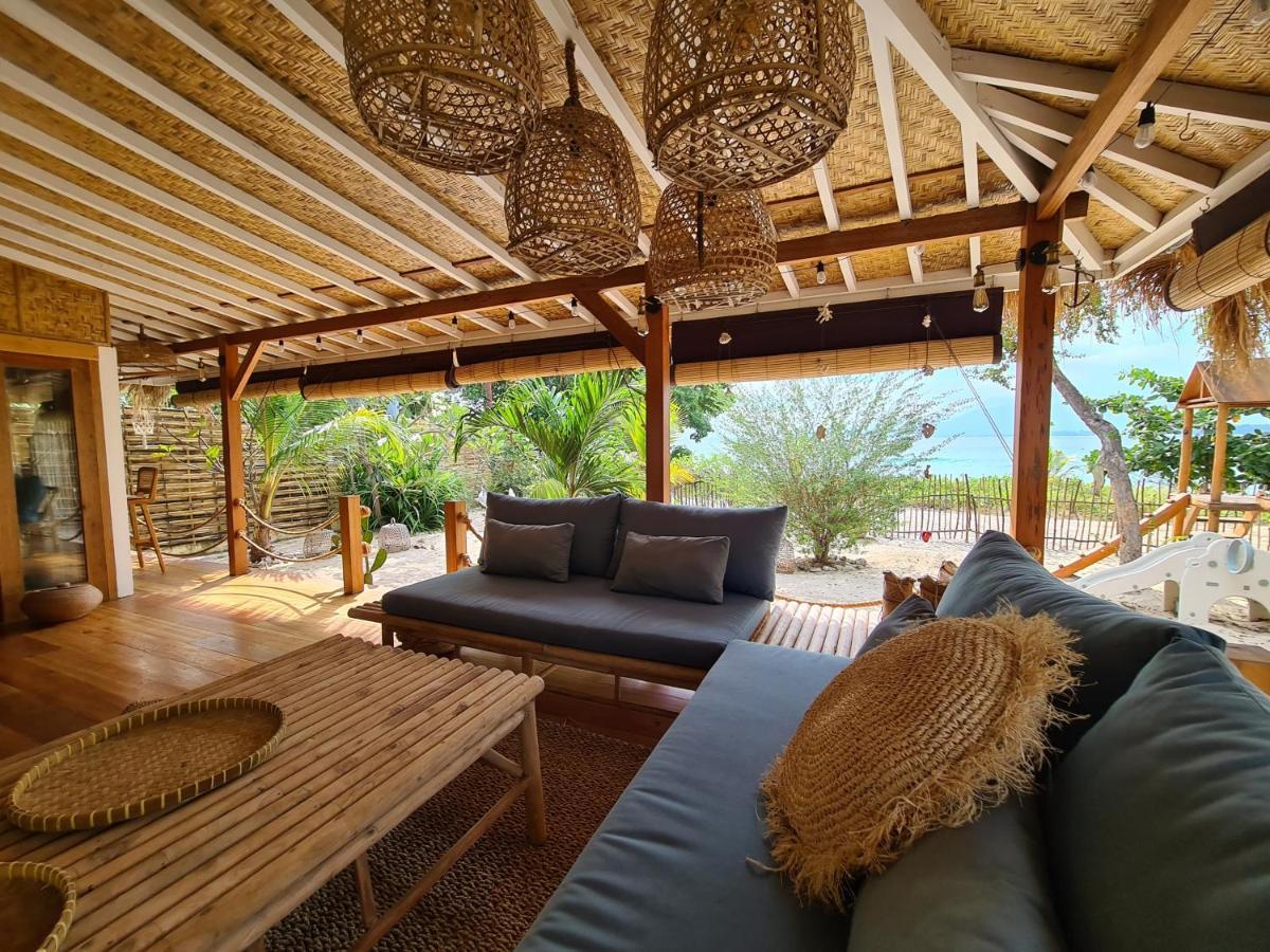 The Beach Shack Gili Air Bagian luar foto