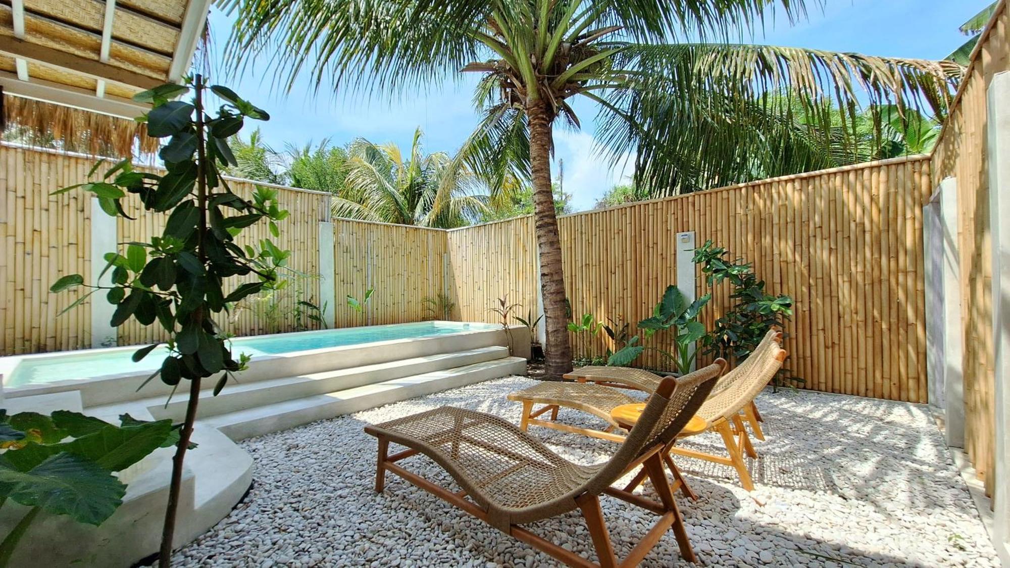 The Beach Shack Gili Air Bagian luar foto